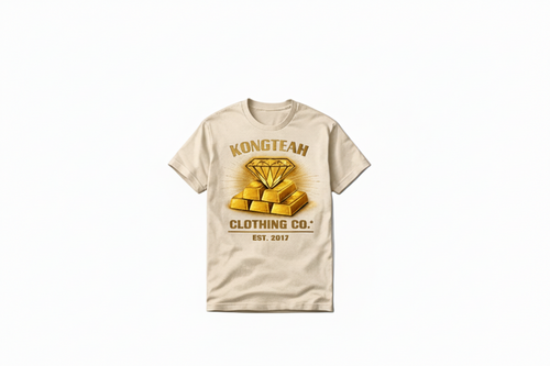 KONGTEAH Clothing Co. Diamond & Gold bars
