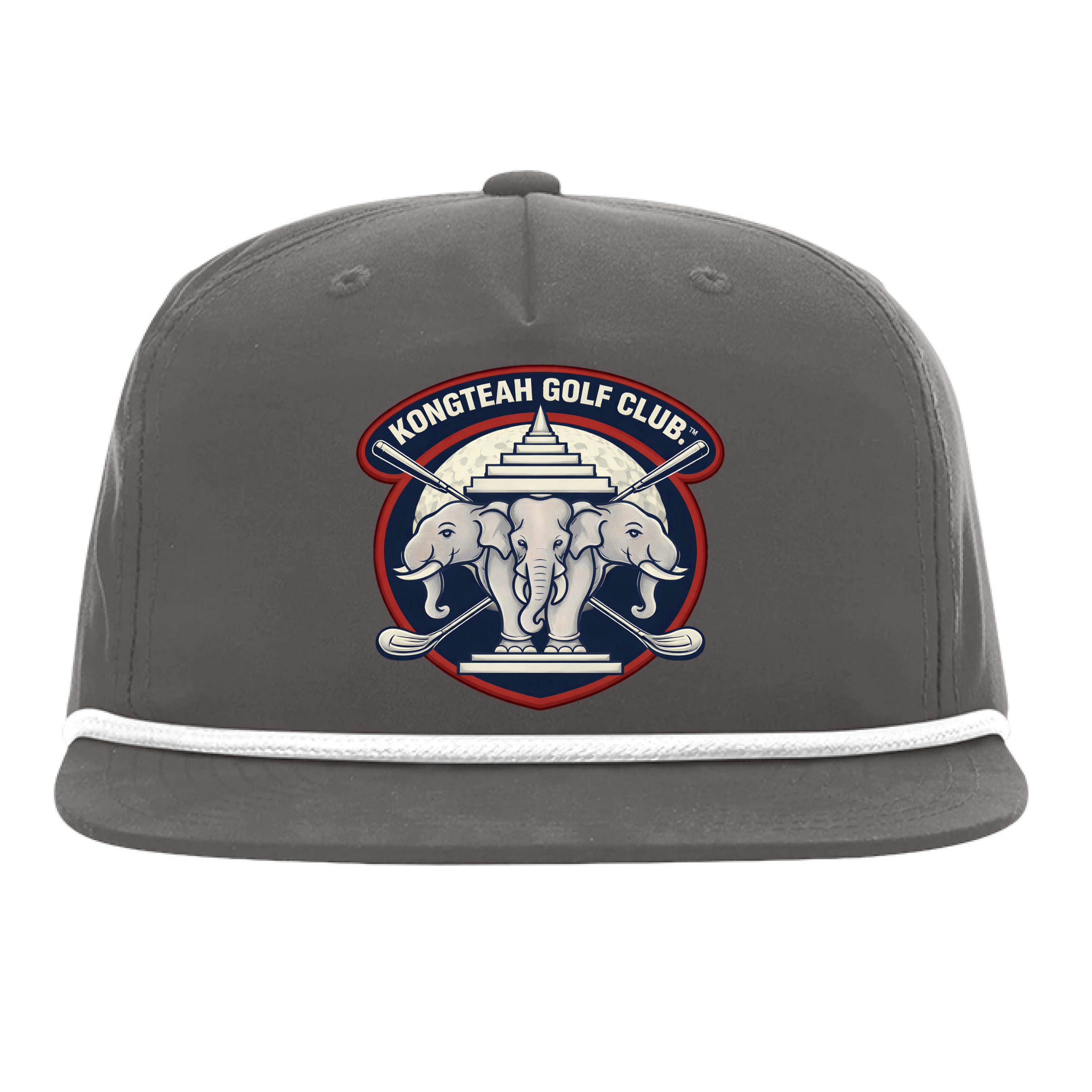 Charcoal/ White - FRONT
