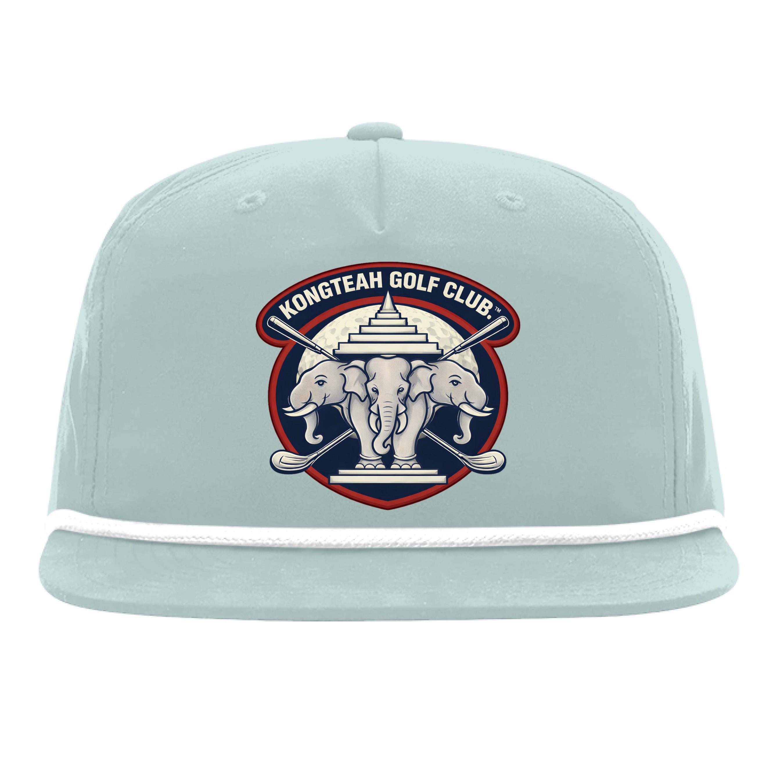 Dusty Blue/ White - FRONT