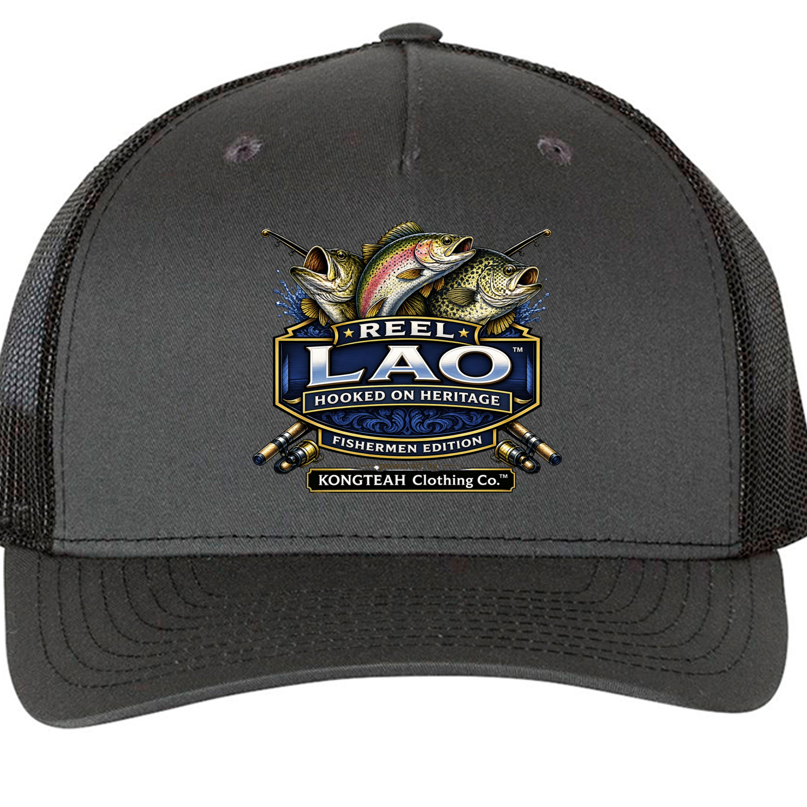 Charcoal/ Black - 112FP - FRONT