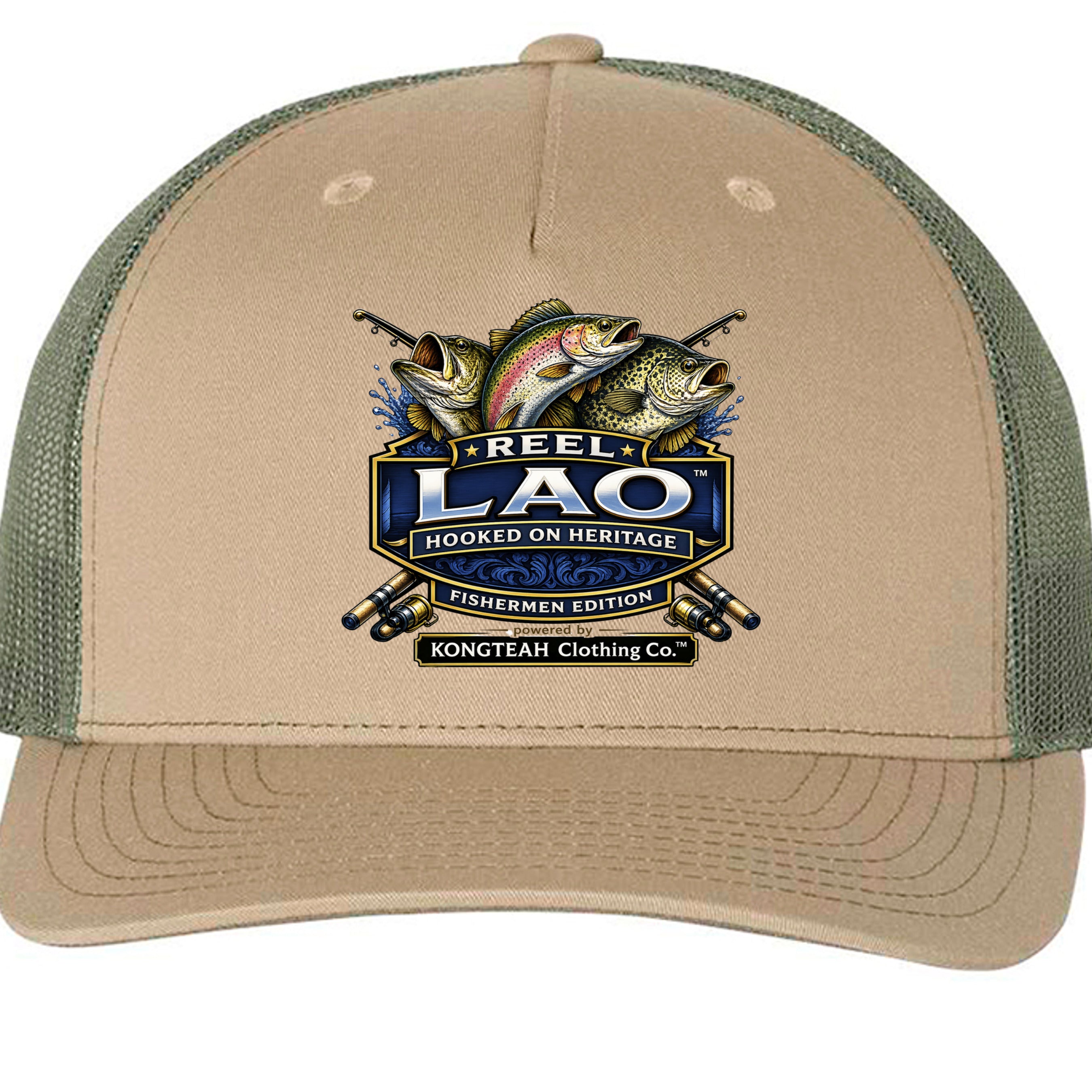 Pale Khaki/ Loden Green - 112FP - FRONT