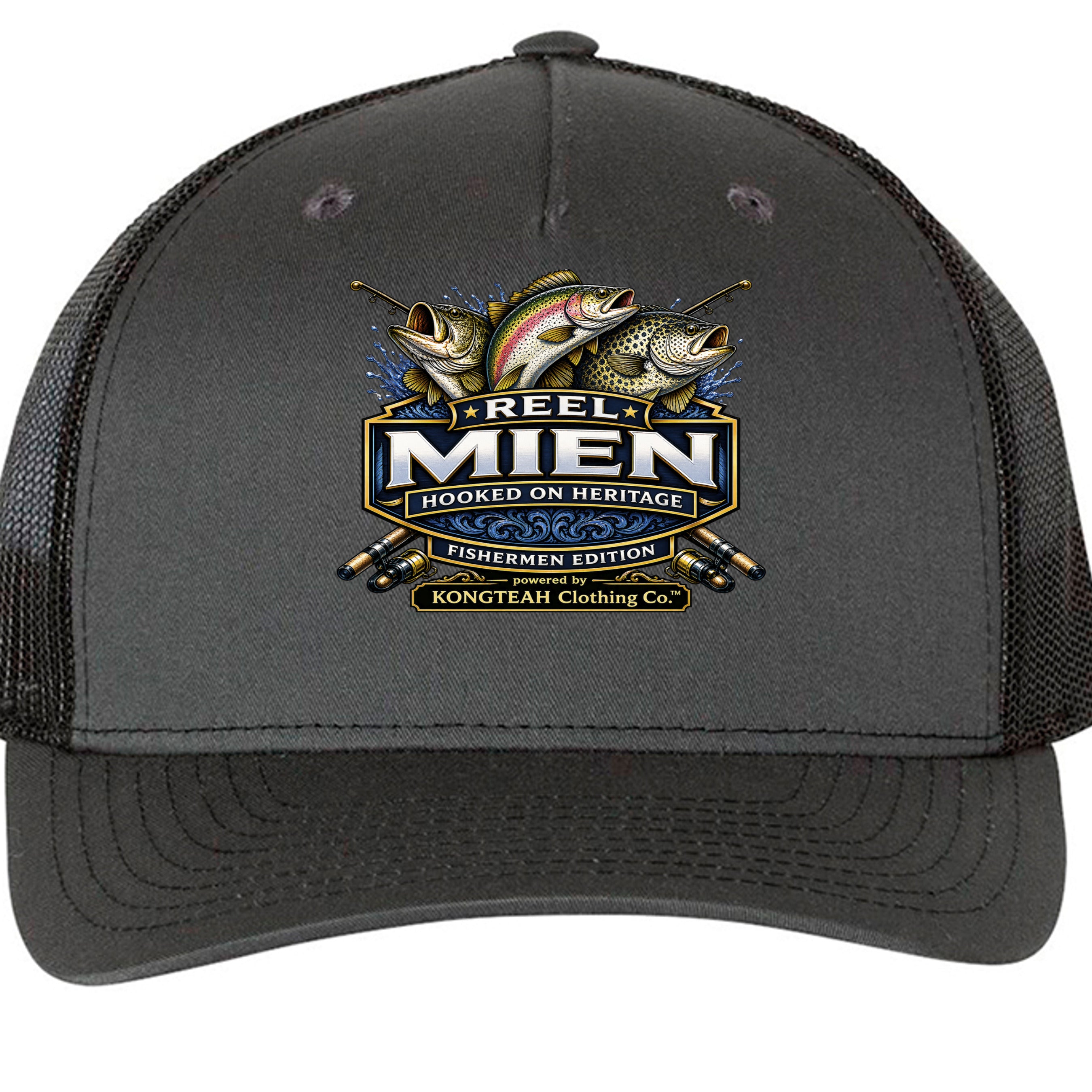 Charcoal/ Black - 112FP - FRONT