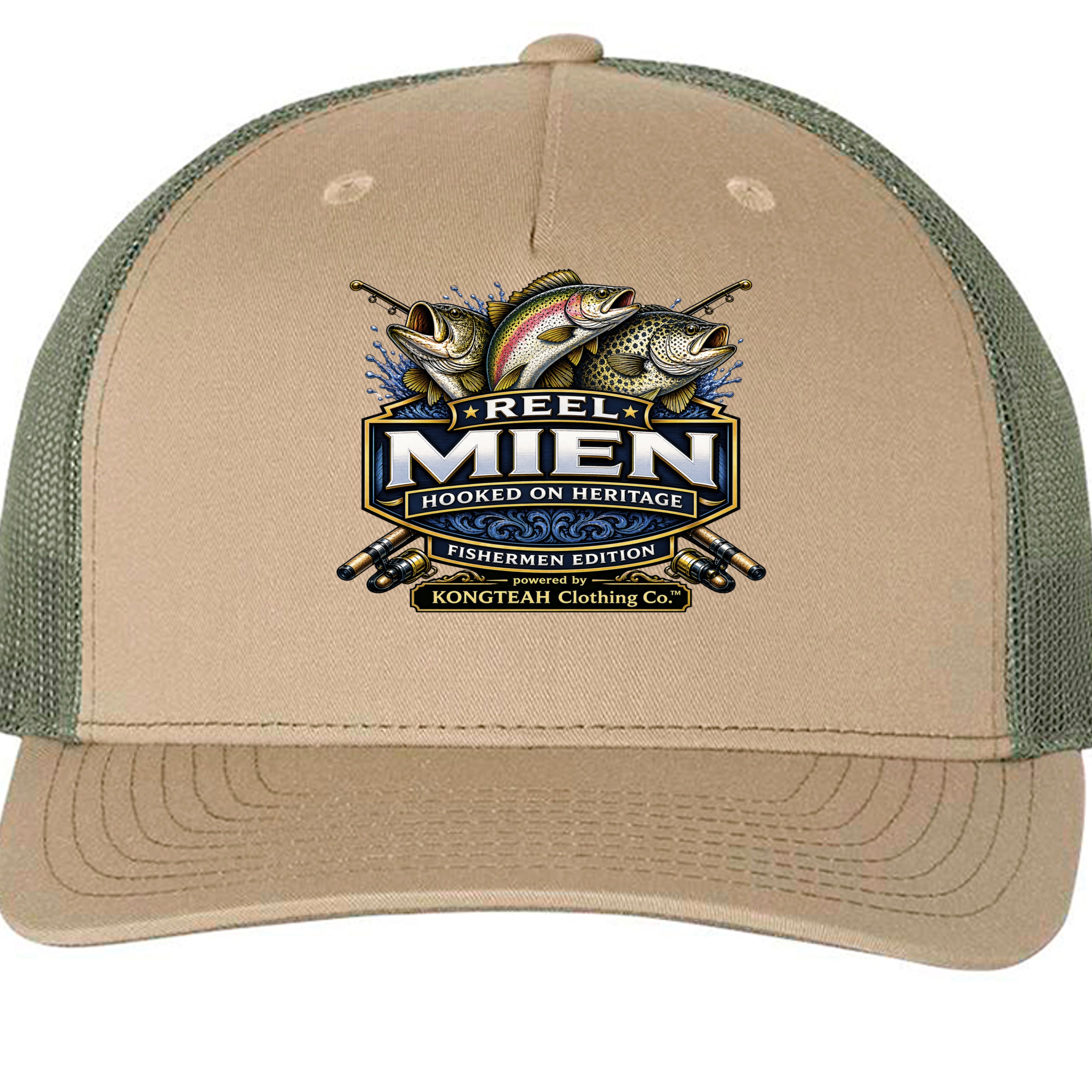 Pale Khaki/ Loden Green - 112FP - FRONT