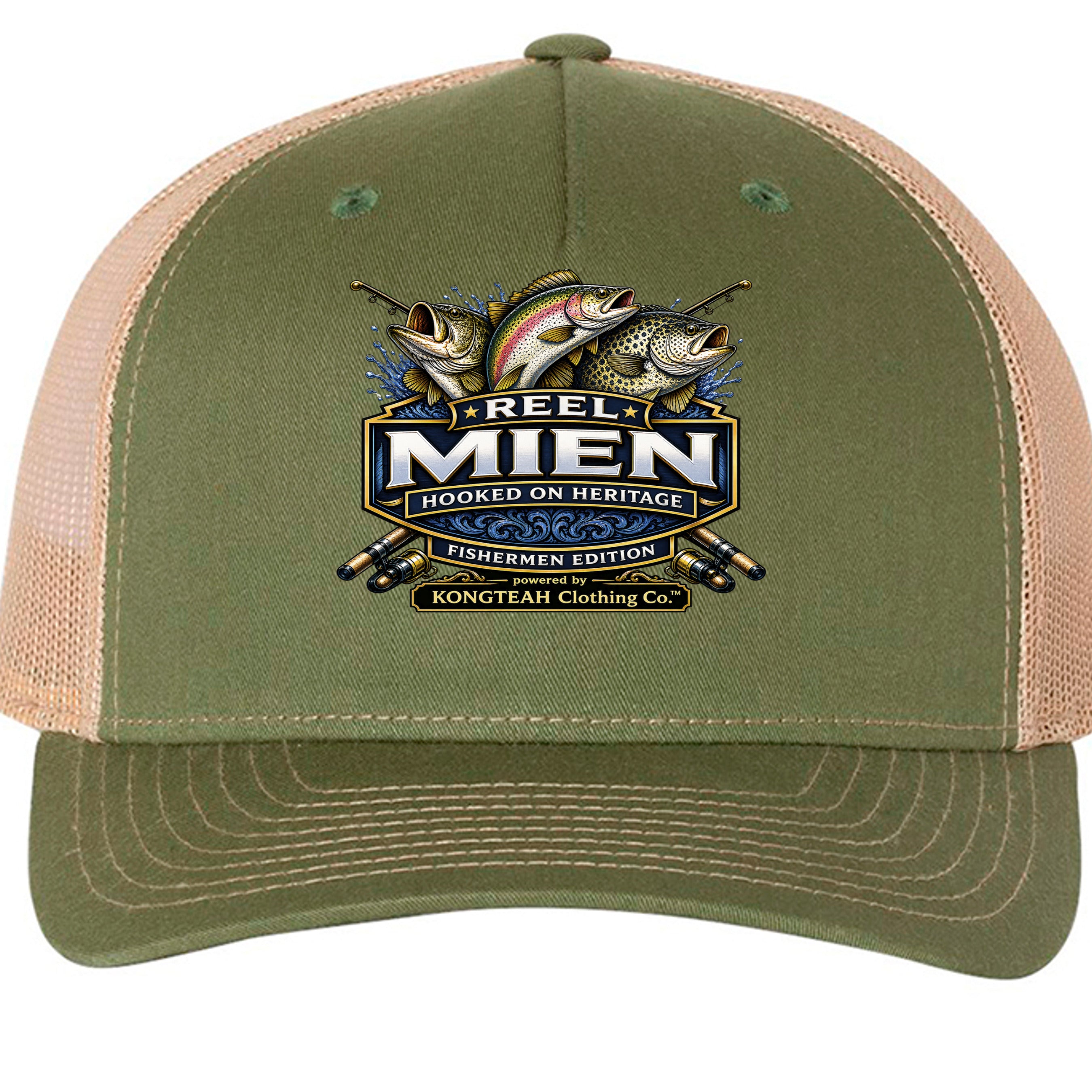 Army Olive Green/ Tan - 112FP - FRONT
