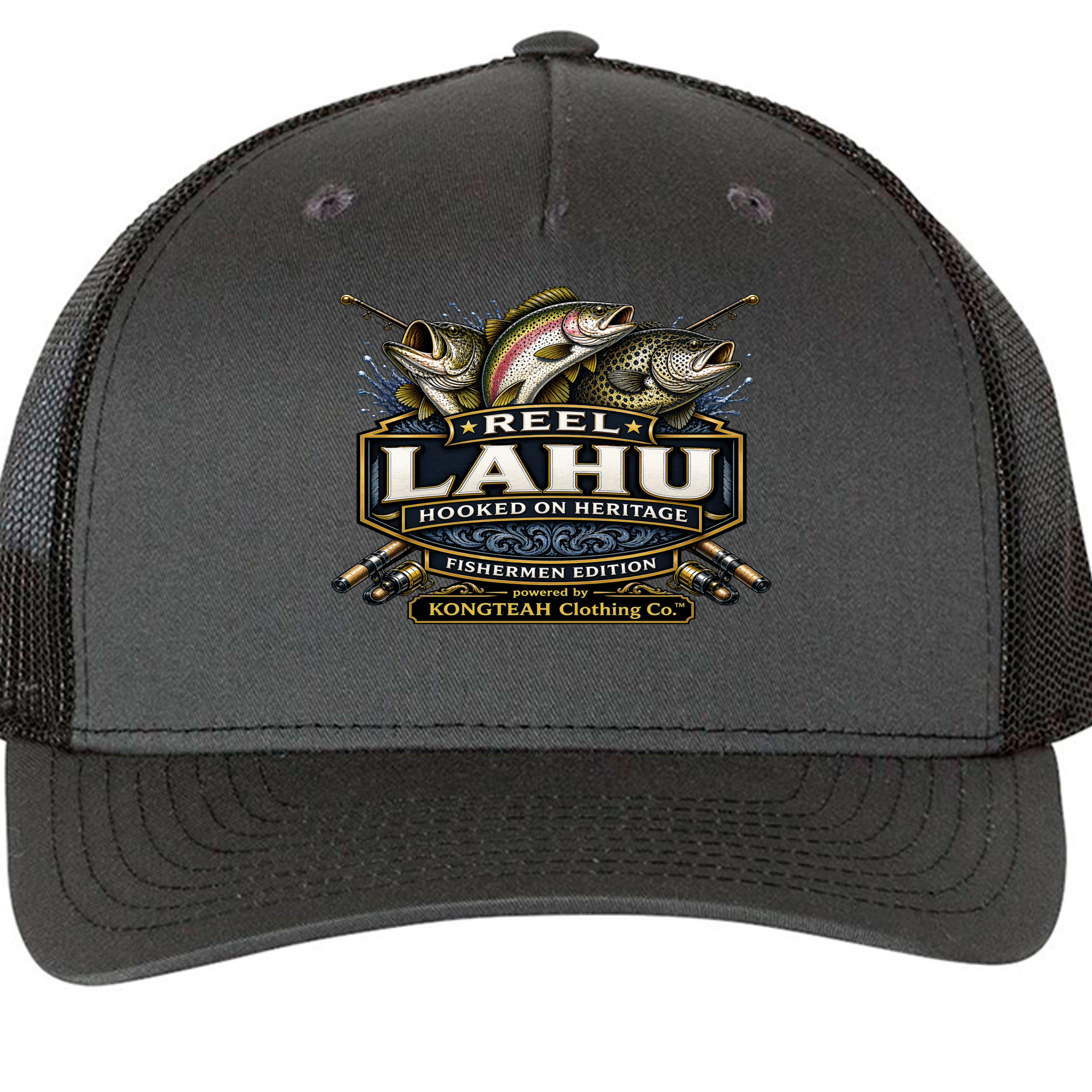 Charcoal/ Black - 112FP - FRONT