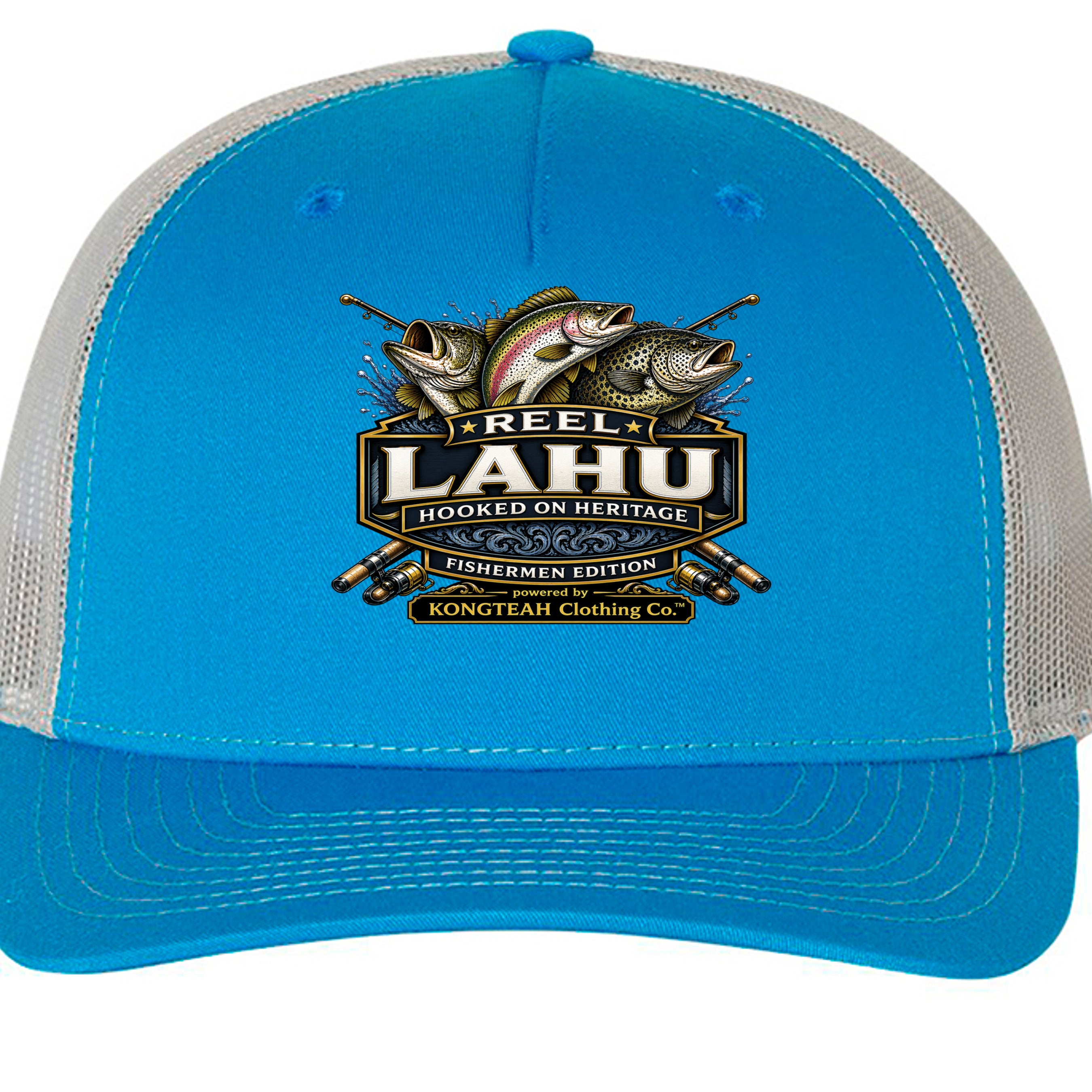 Cobalt Blue/ Grey - 112FP - FRONT
