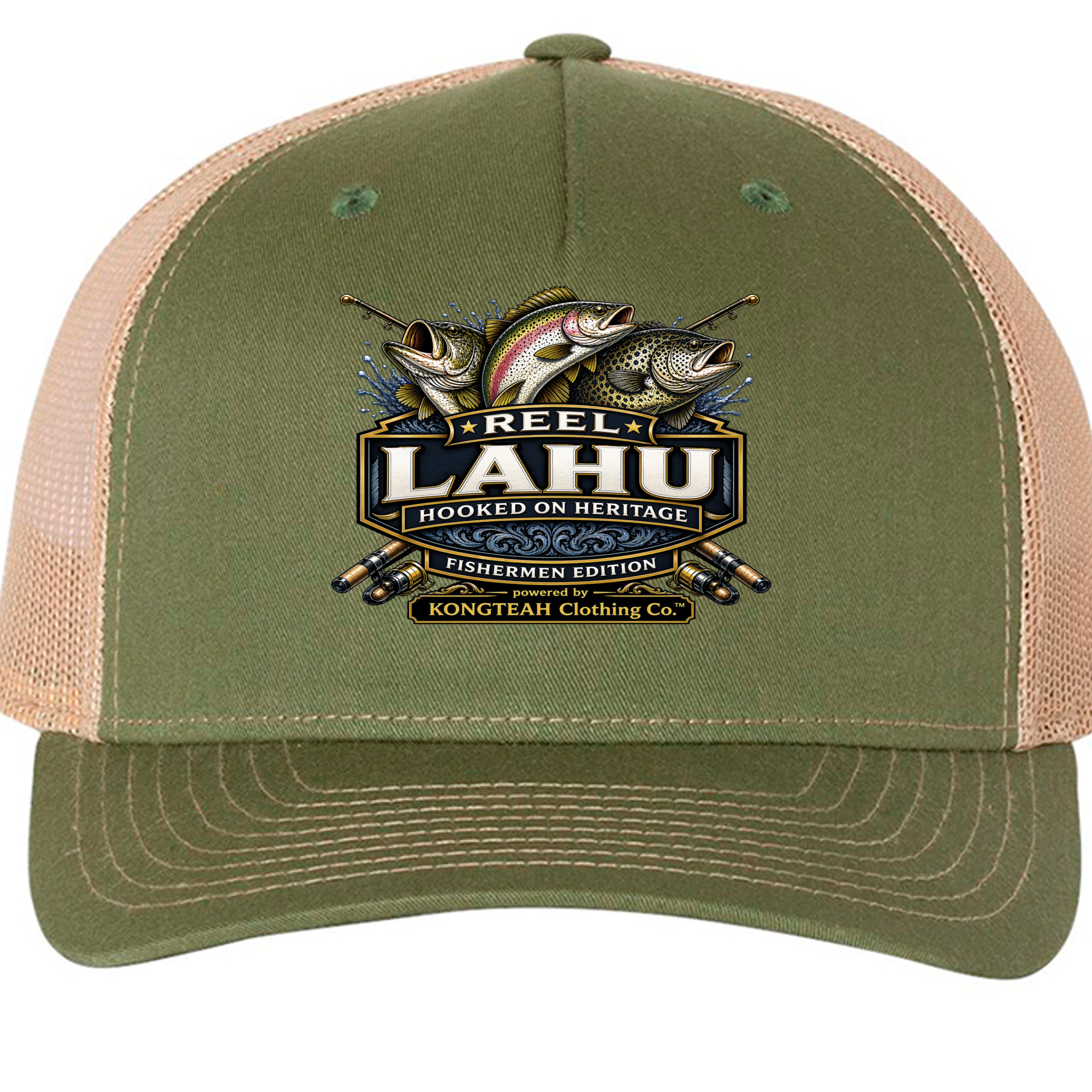 Army Olive Green/ Tan - 112FP - FRONT