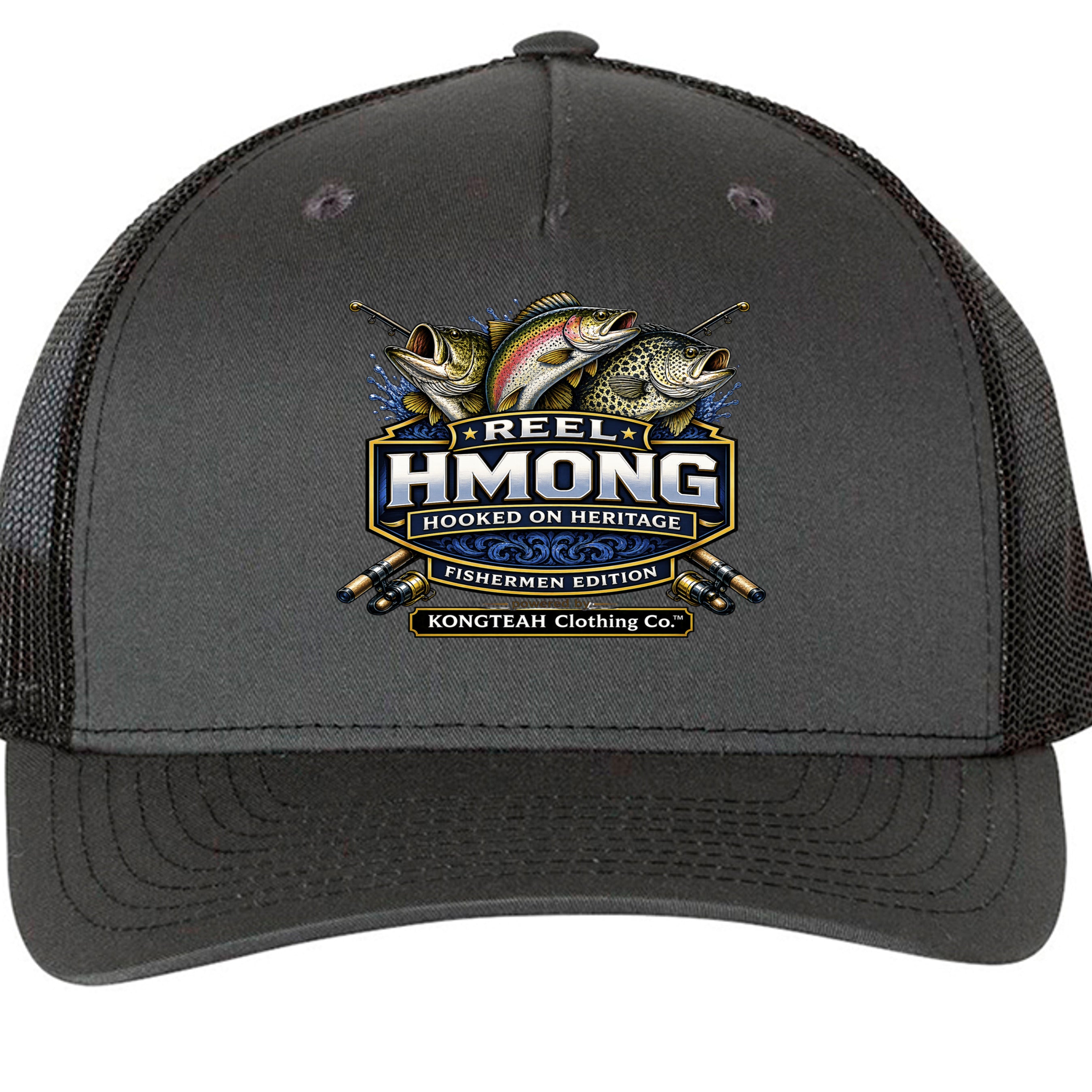 Charcoal/ Black - 112FP - FRONT