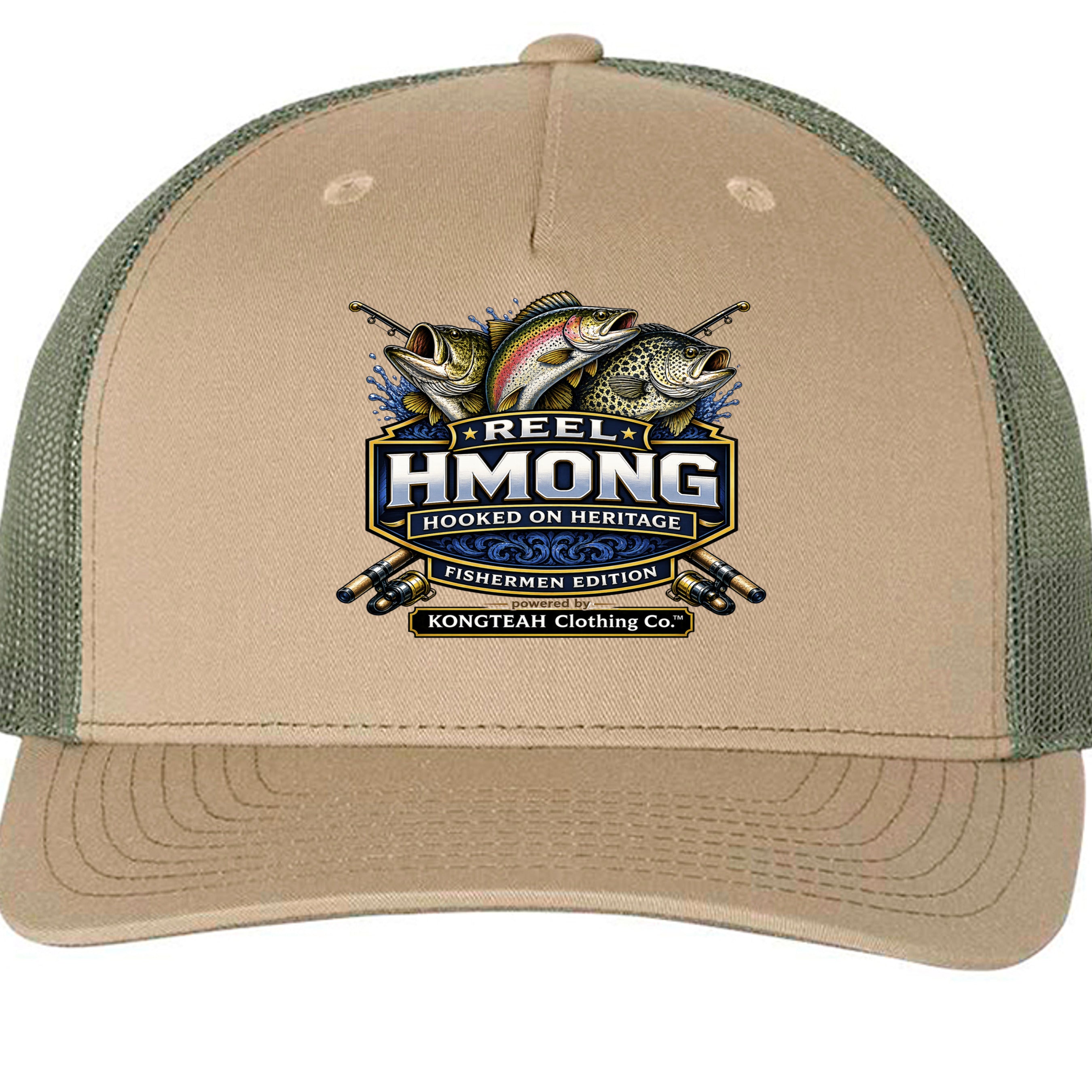 Pale Khaki/ Loden Green - 112FP - FRONT