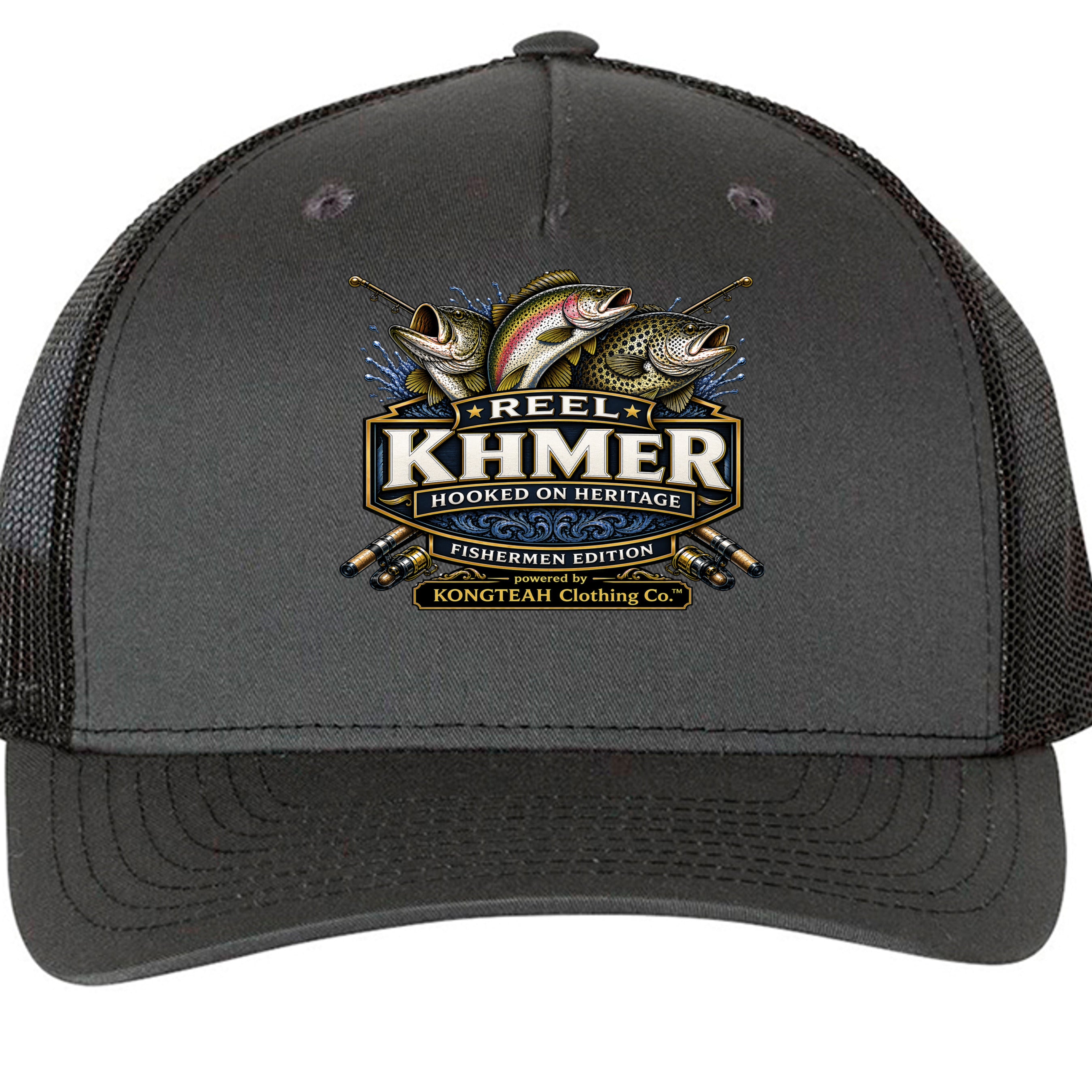 Charcoal/ Black - 112FP - FRONT